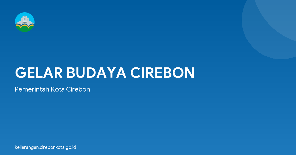 GELAR BUDAYA CIREBON