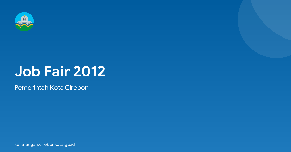 Job Fair 2012