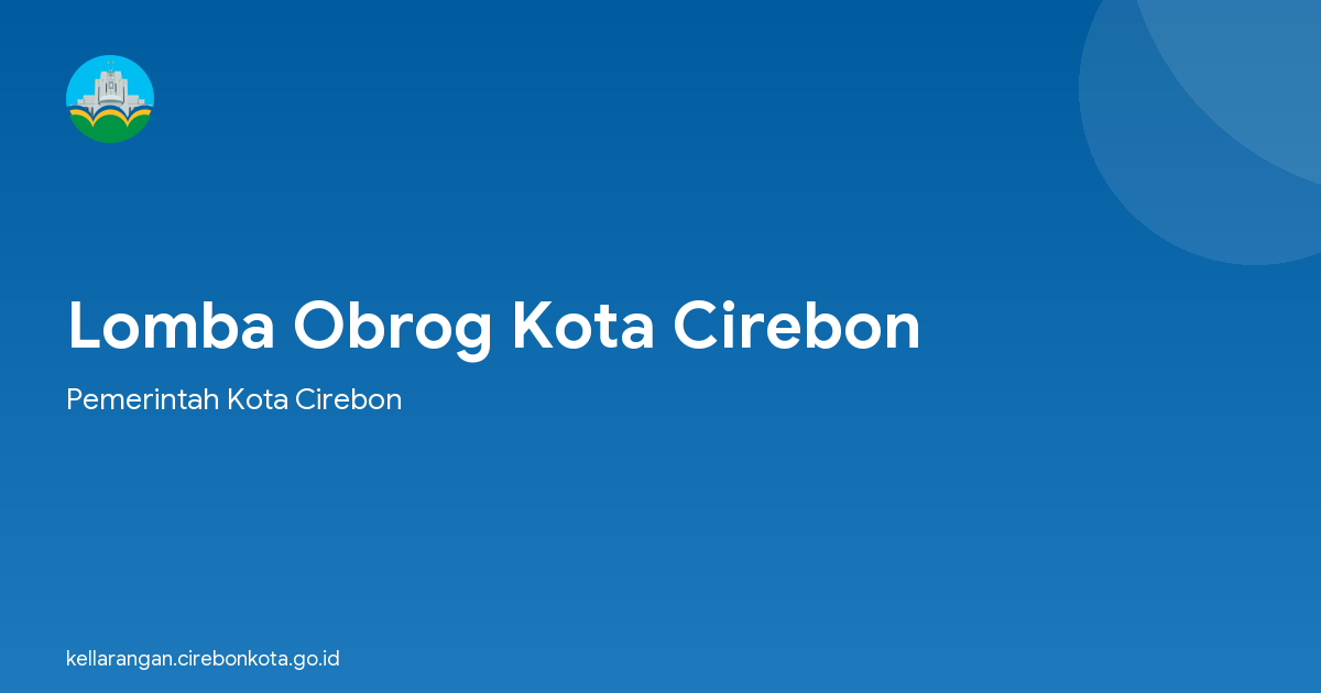 Lomba Obrog Kota Cirebon