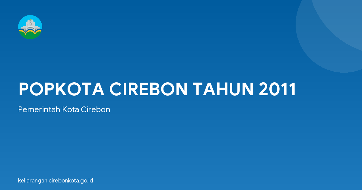 POPKOTA CIREBON TAHUN 2011