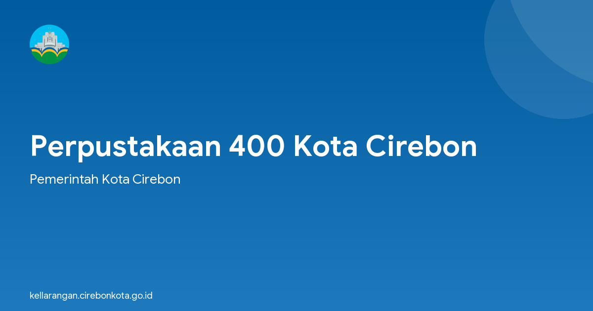 Perpustakaan 400 Kota Cirebon