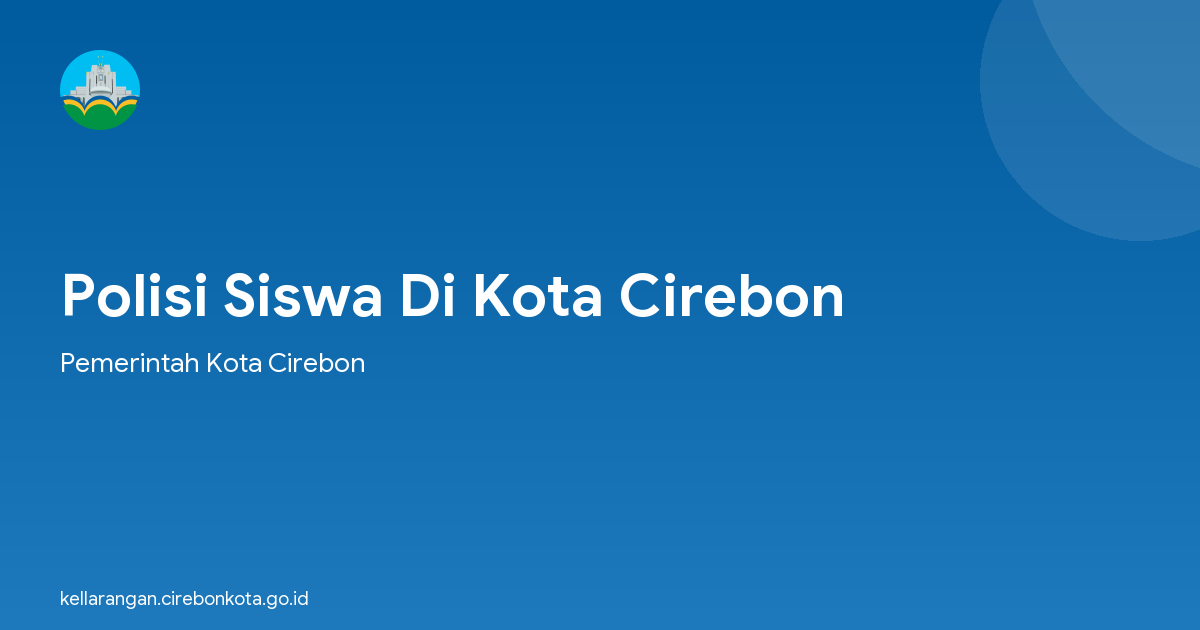 Polisi Siswa Di Kota Cirebon