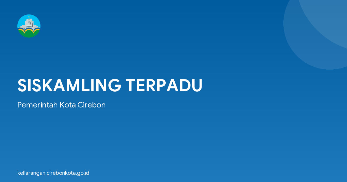 SISKAMLING TERPADU