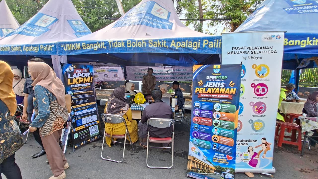 DPMPTSP Kota Cirebon Layani Pembuatan NIB dan Konsultasi Usaha, Antusiasme Masyarakat Tinggi di Hari Kedua, Kamis 25 Juni 2026