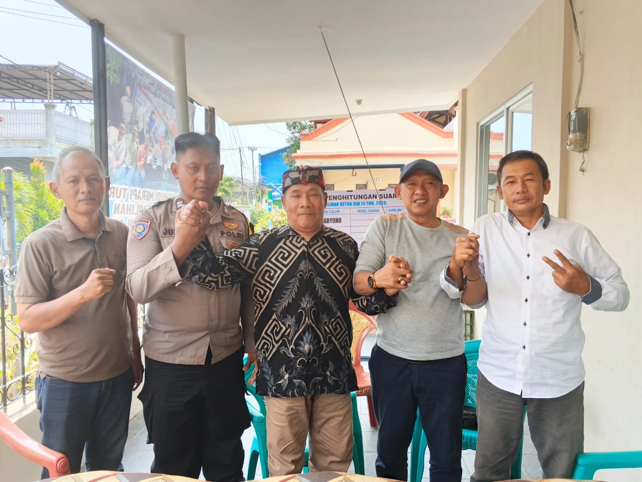 Pemilihan Ketua RW 14 Rukun Asih Kelurahan Kecapi Berlangsung Tertib dan Demokratis